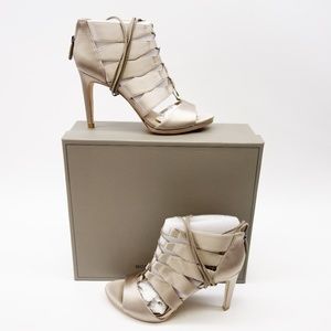 BCBGMAXAZRIA Satin Laila Sandals Shoes